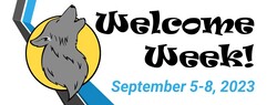 welcome week logo